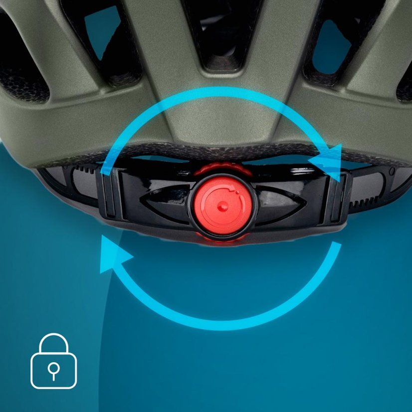 Cyklistická helma Cecotec 7349 černá L-XL