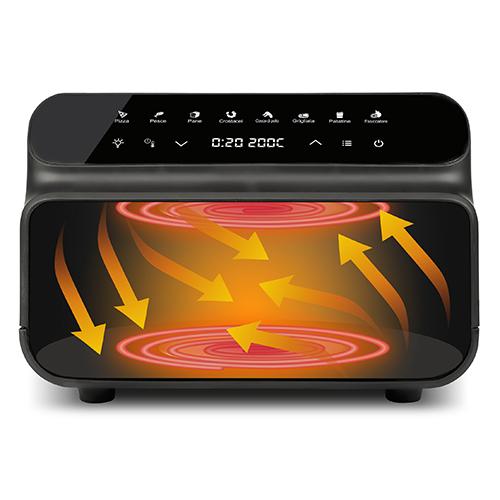 Horkovzdušná fritéza G3Ferrari Friggisano BBQ G1018100 černá