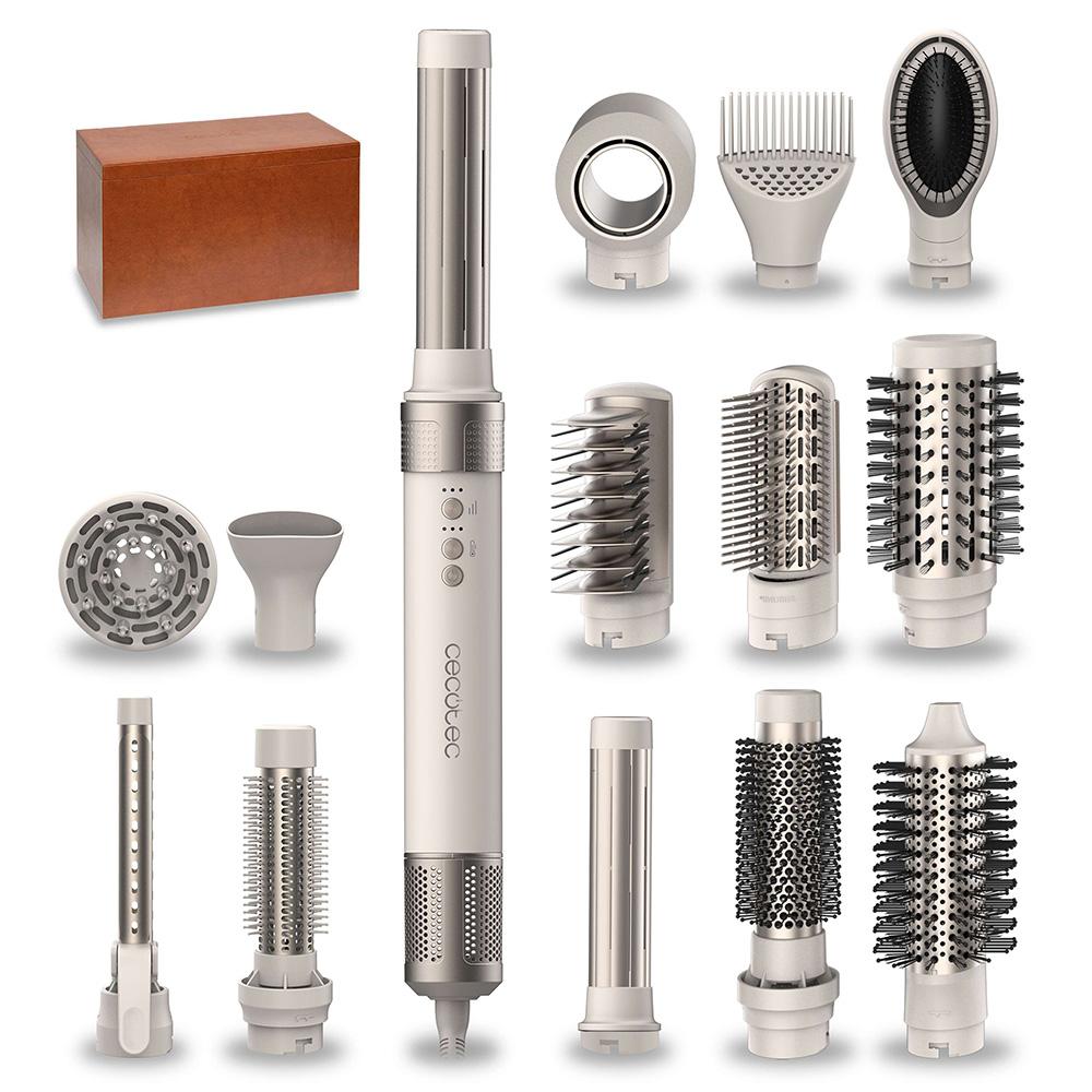 Kulmofén Cecotec CermicCare AirGlam kulma 14v1 Champagne 0252